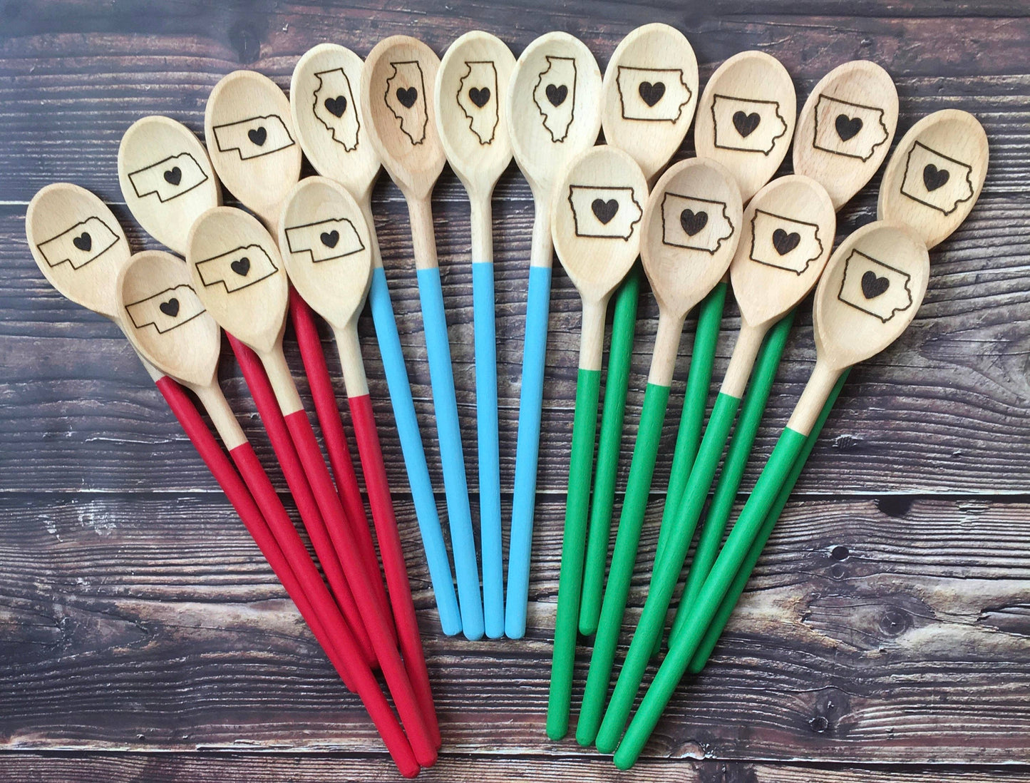Wyo State Wooden Spoons