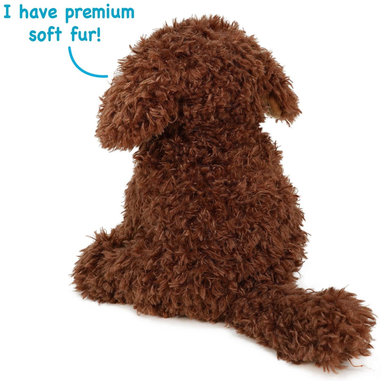 Laurel The Labradoodle | 12 Inch Stuffed Animal Plush