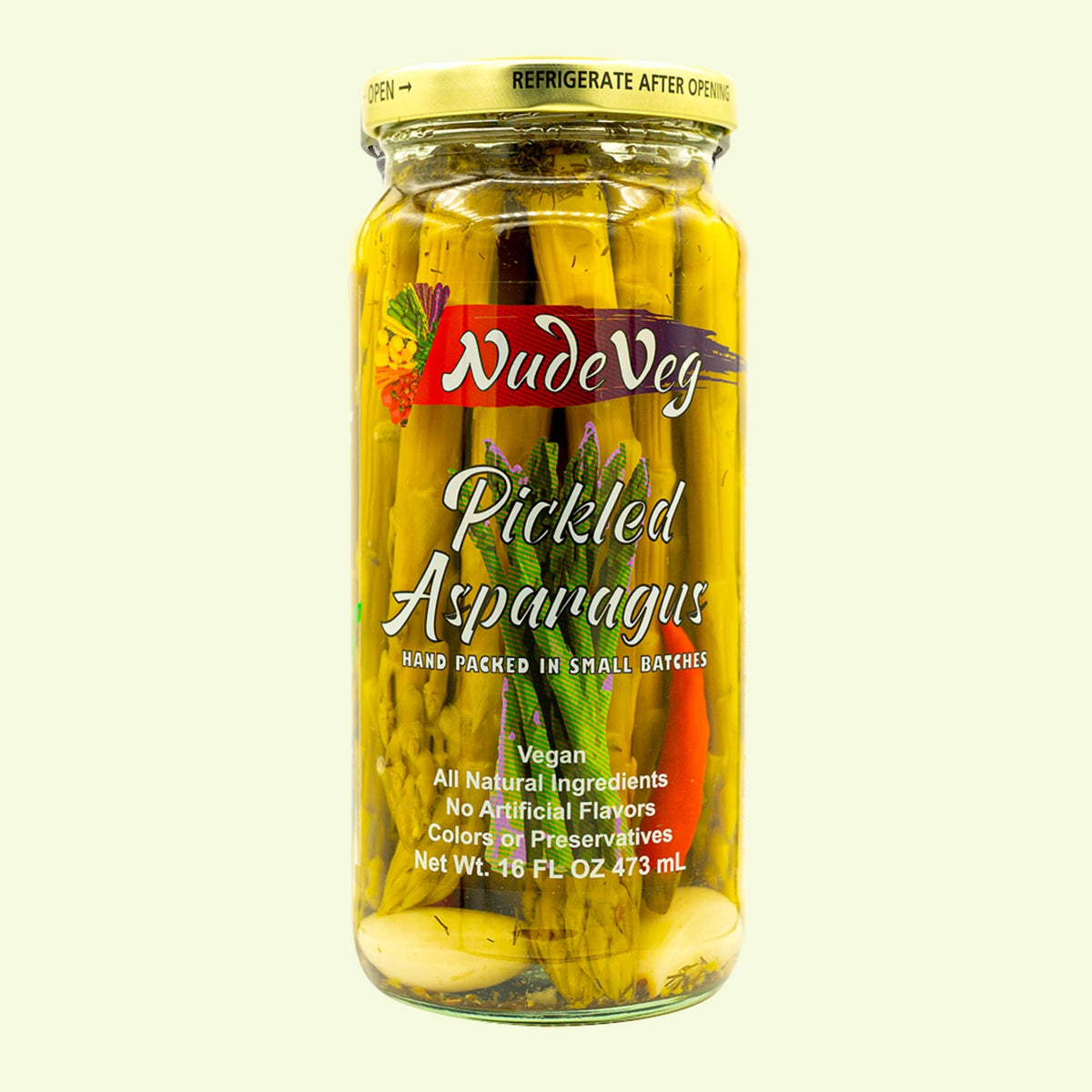 Handcrafted Pickled Asparagus