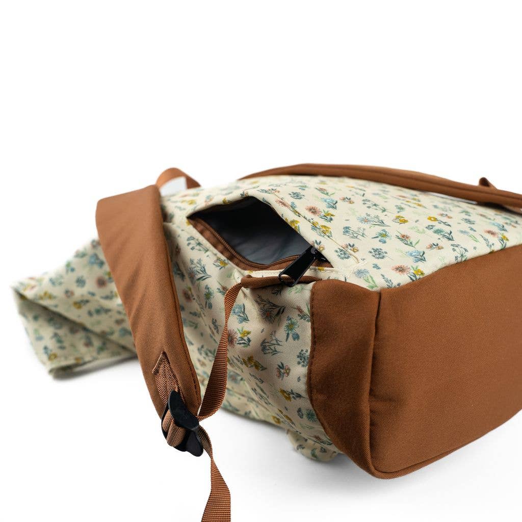 Adventure Anna Backpack - Spring Floral Cream