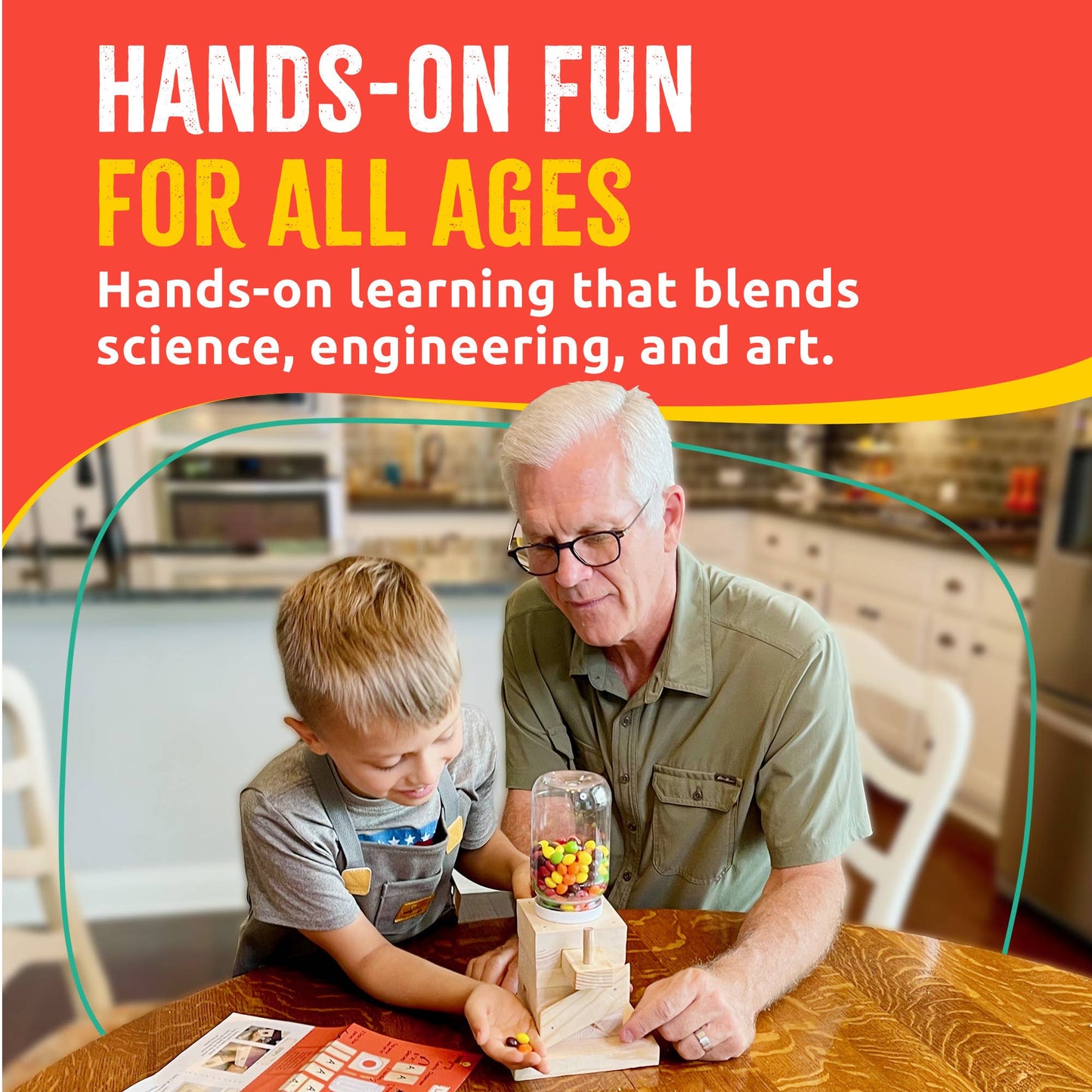 Gum Dispenser Kids Woodworking Kit