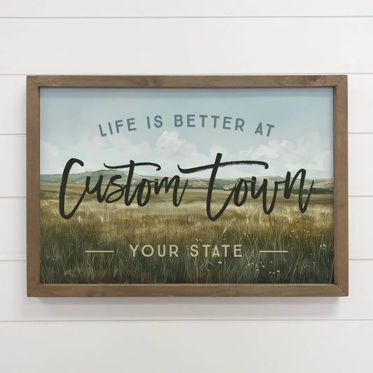 Wyo Grassy Landscape - Canvas Art