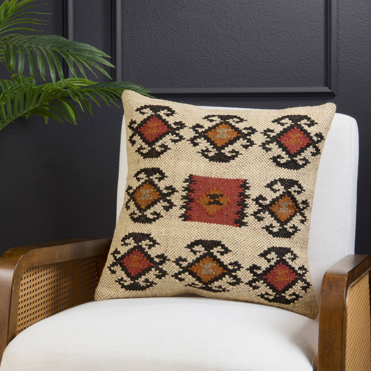 Southwestern Woven Throw Pillow