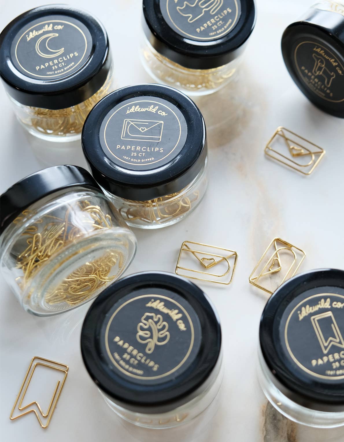 Gold Envelope Stationary Fastener