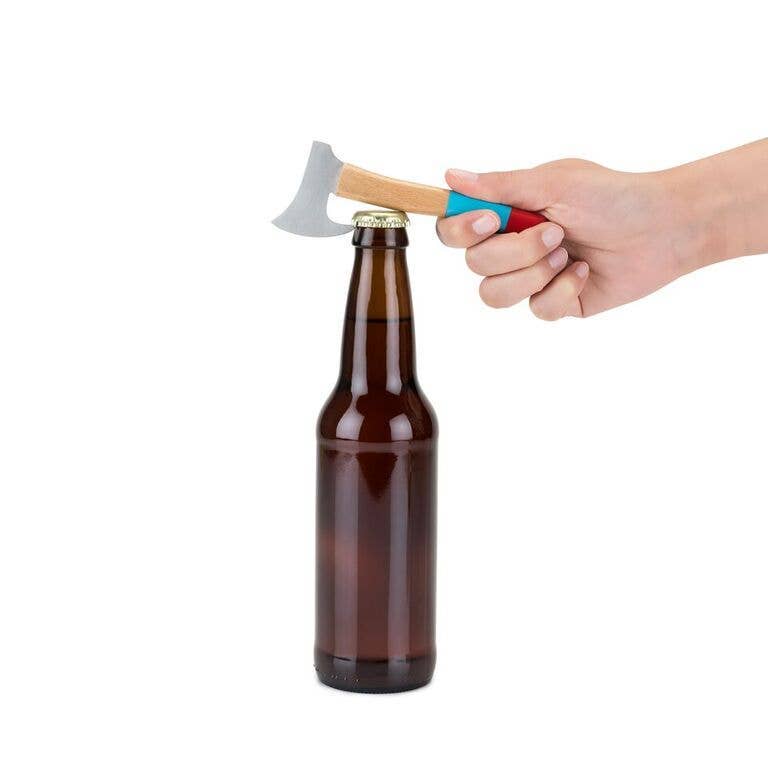 Beech Wood Axe Bottle Opener