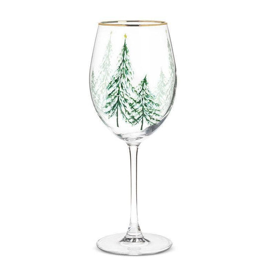 Winter Trees Goblet