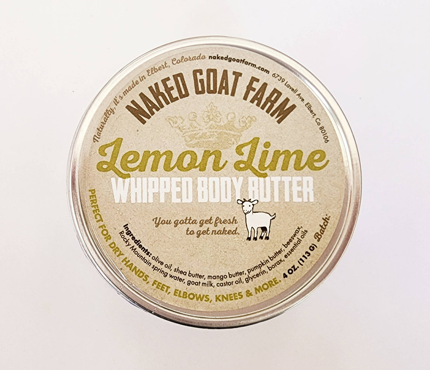 Whipped Body Butter 4 oz