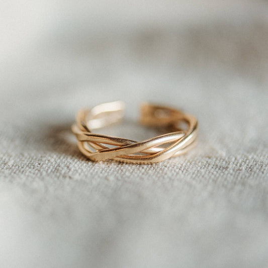 Sinnet Rings // Demi-Fine Gold