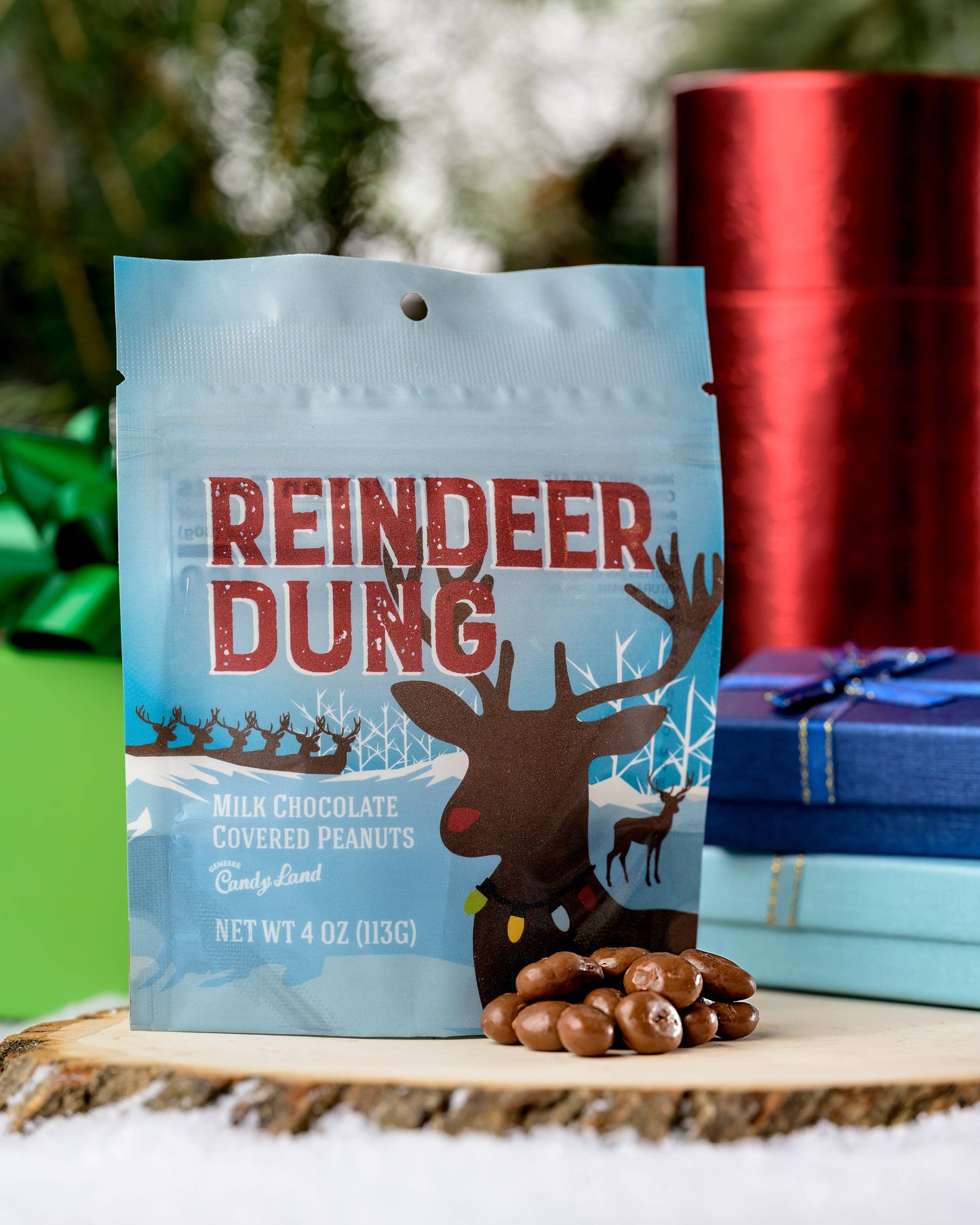 Reindeer Dung (chocolate covered peanuts)