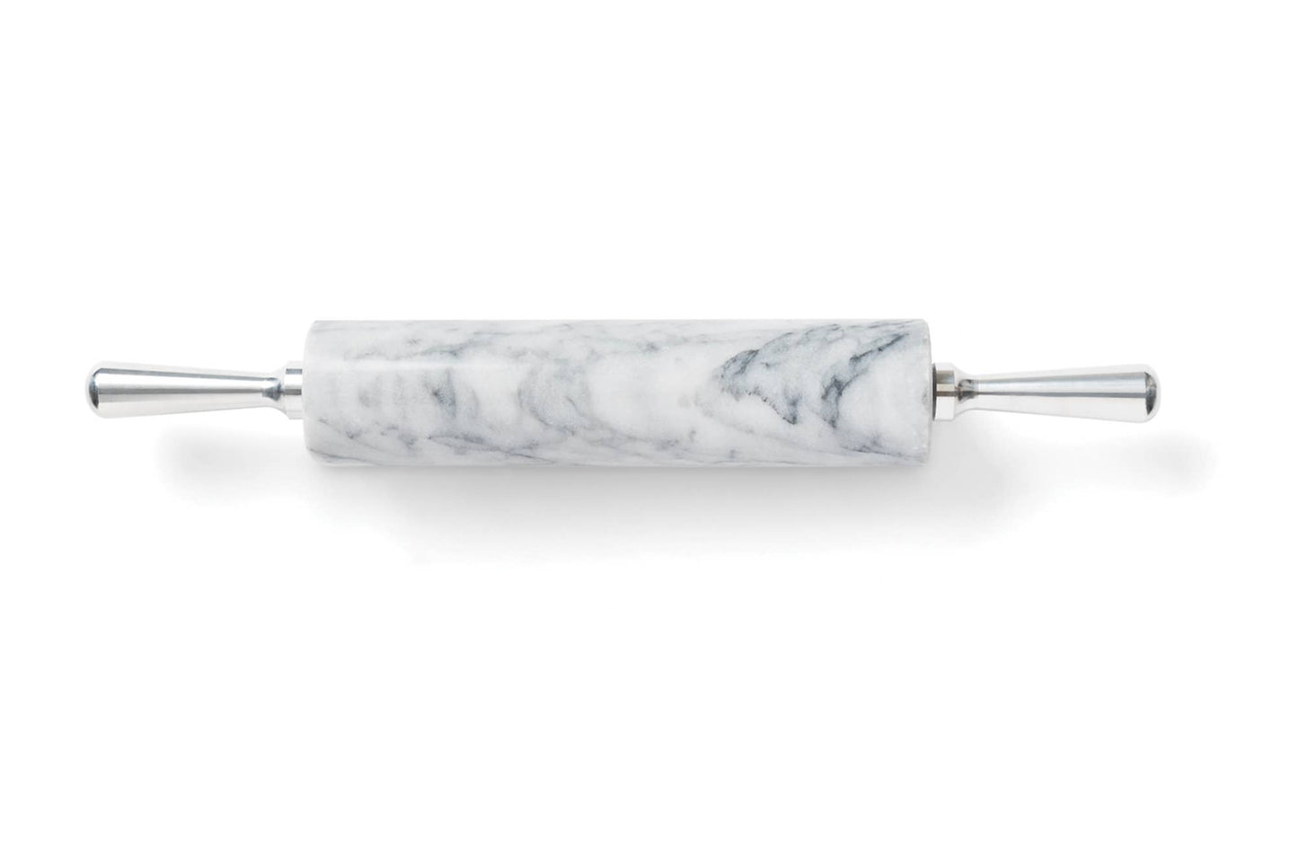 Marble Rolling Pin, White, 2.5" x 17.5" x 3"