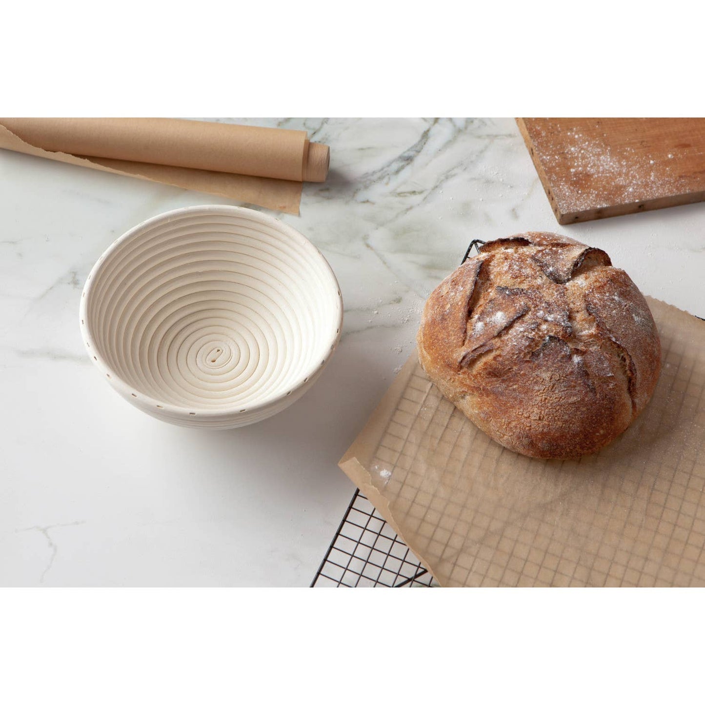 Banneton Bread Proofing Basket Round 9 inch