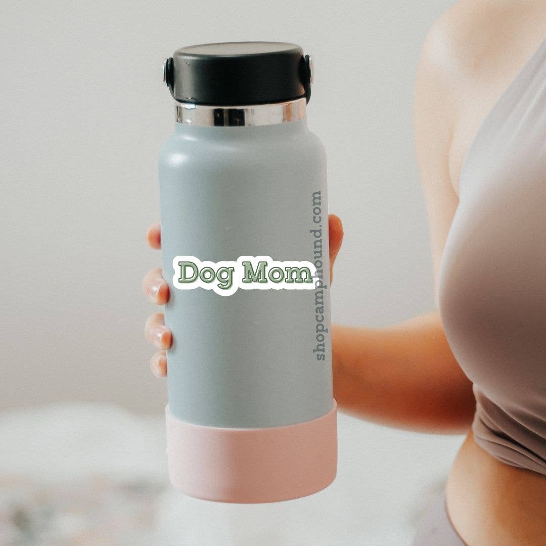 Dog Mom Water Resistant Sticker | Laptop Phone Sticker