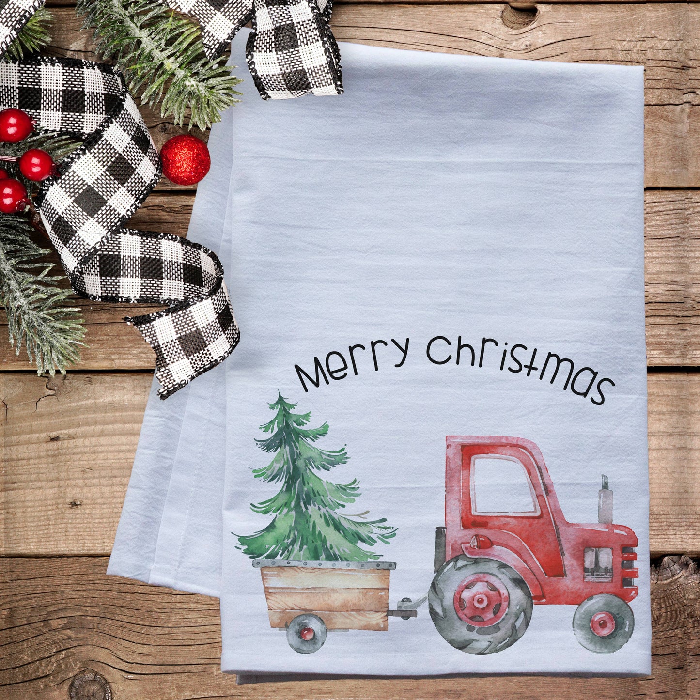 Christmas Tractor