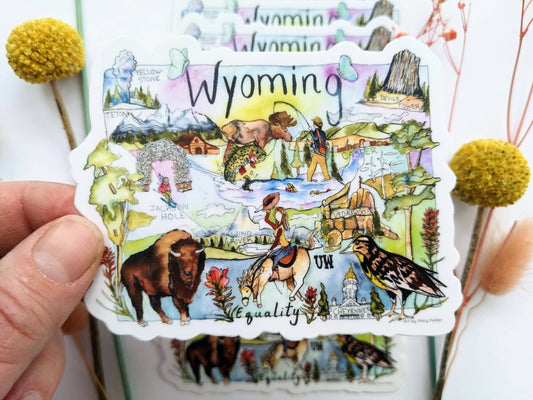 Wyoming Stickers