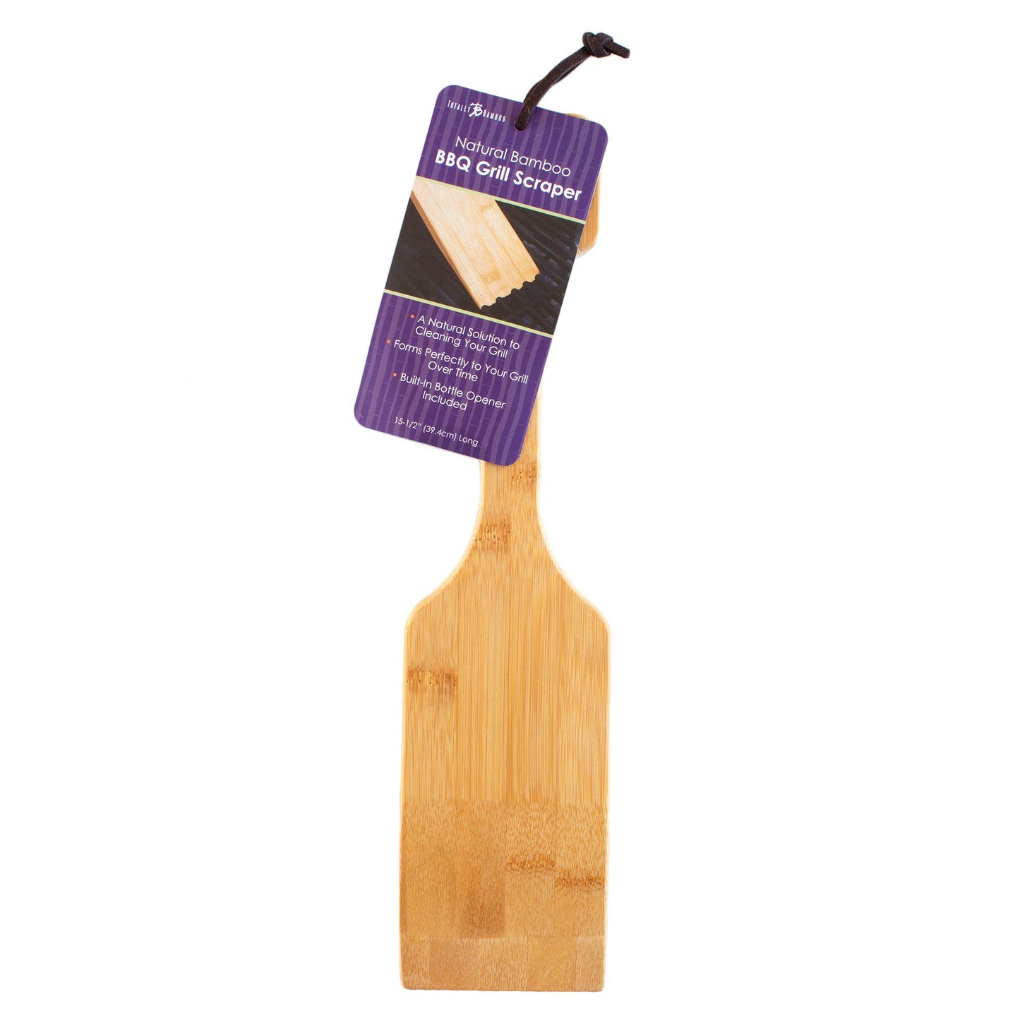Bristle-Free BBQ Grill Scraper with Opener