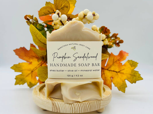 Pumpkin Sandalwood Handmade Soap