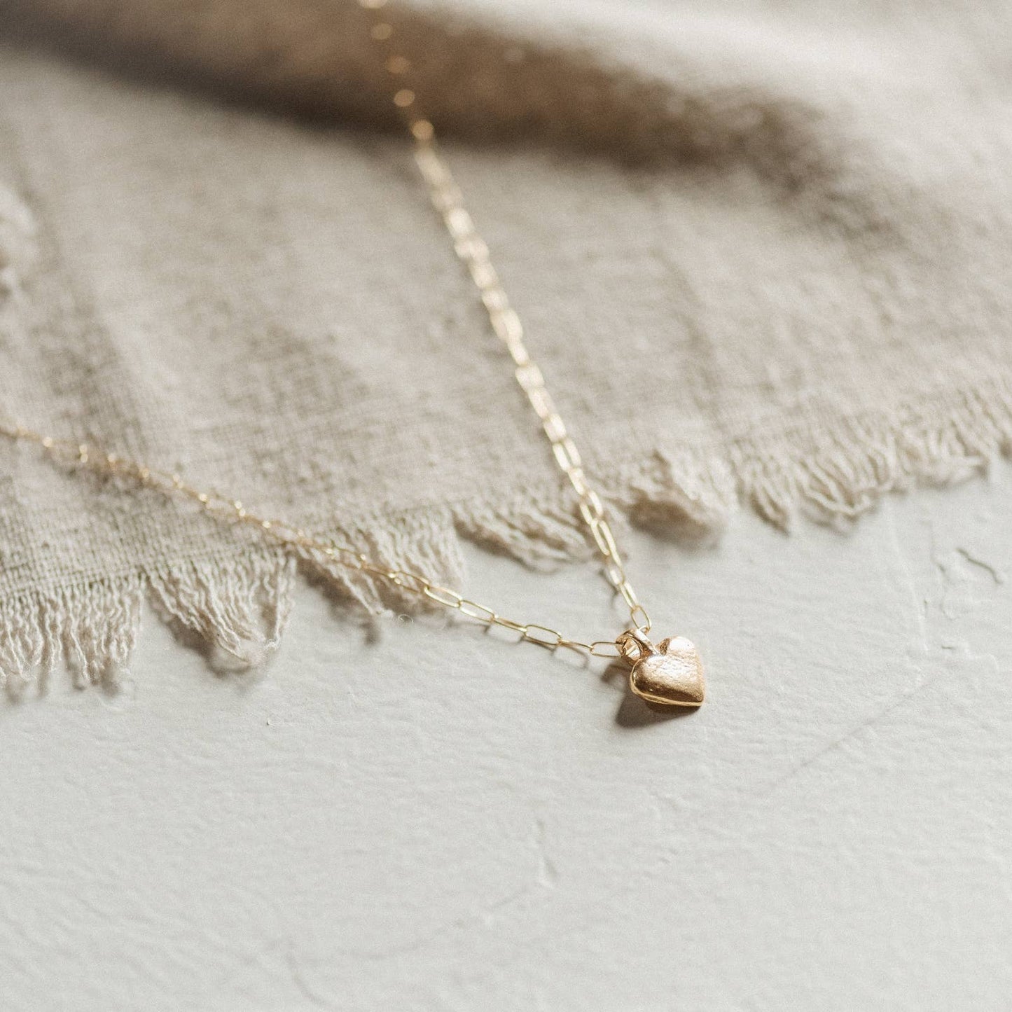 Amor Necklace // Demi-Fine Gold