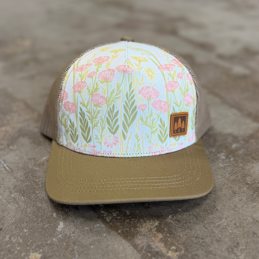 Wild Field Woman's Trucker - Sage Green