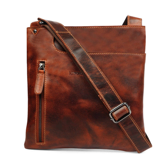 Carter Slim Leather Crossbody Bag