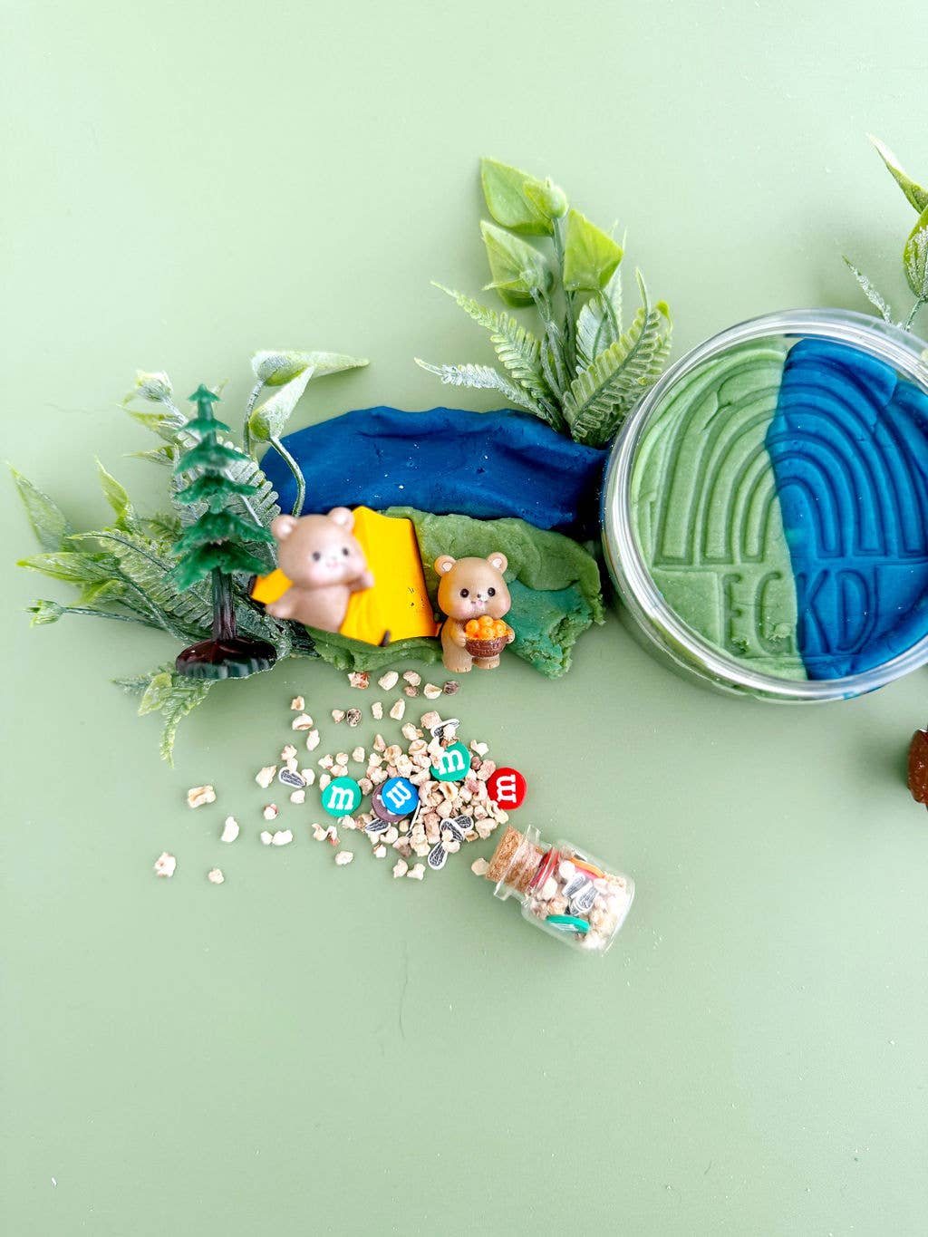 Camping Play Dough