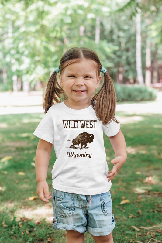 Wild West Wyoming Kid Shirt