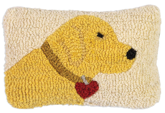 Buttercup Lab 8x12 black lab pillow