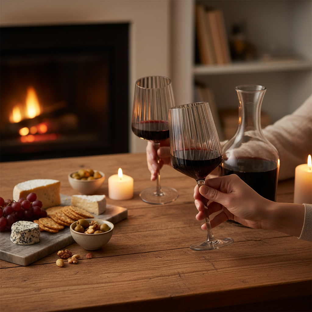 Wine Glass, Smoked, 16 Oz