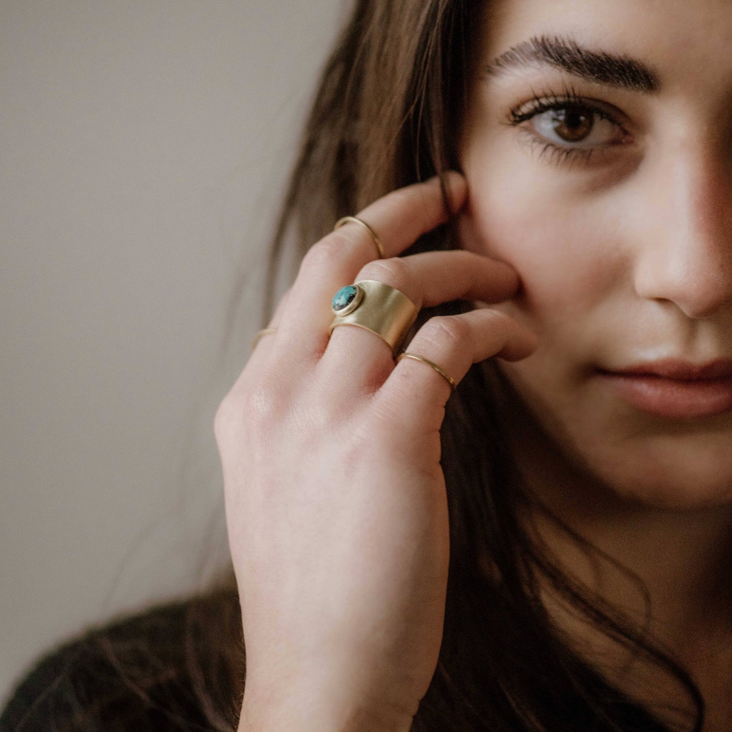 Nile Rings // Turquoise