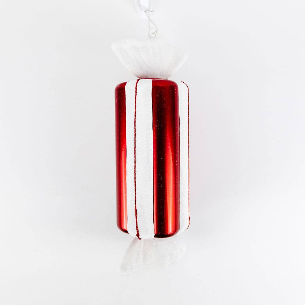 12"  Stripe Christmas ornament