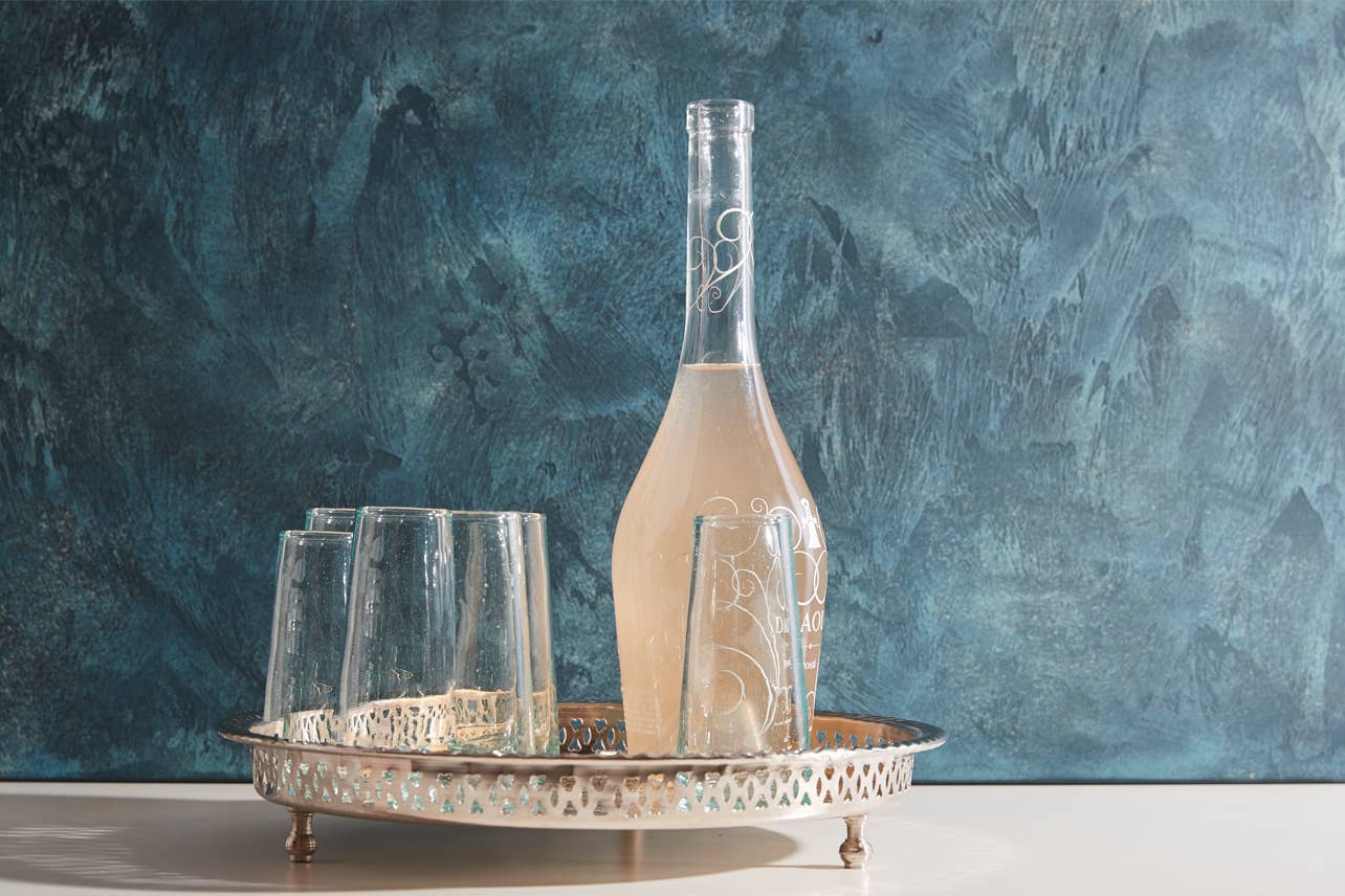 Single Moroccan Cone Champagne Glass