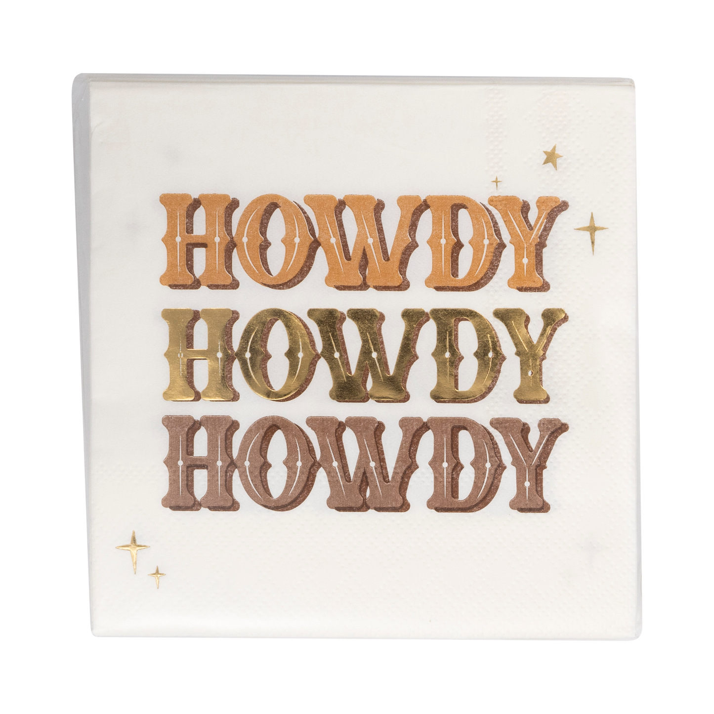 Cowboy Howdy Napkin