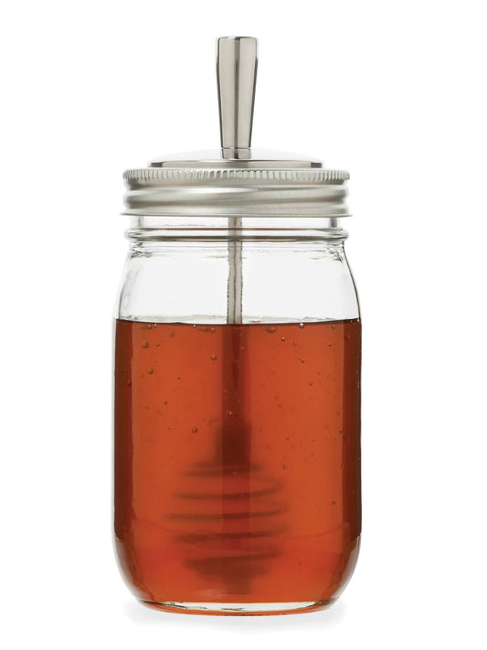 Honey Dipper Mason Jar