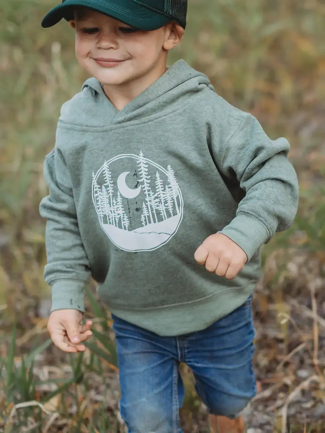 Crescent Moon kids Hoodie