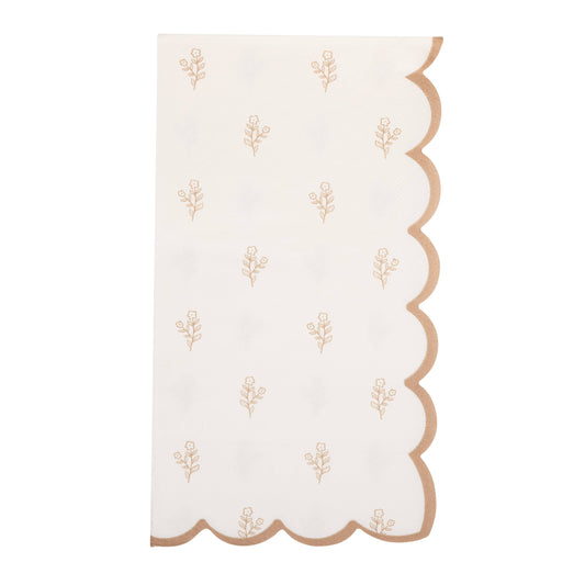 Cottontail Floral Party Napkin
