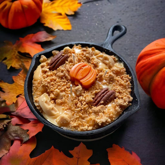8 oz Pumpkin Pecan Waffles Skillet Candle