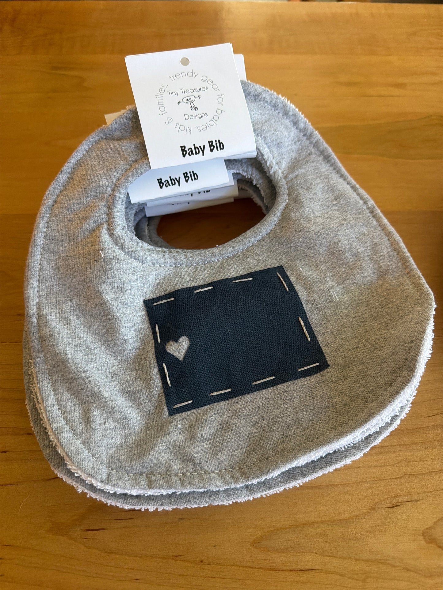 WYO “I Love My State” Baby Bib