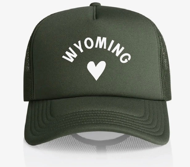 WYO Heart Trucker Hat