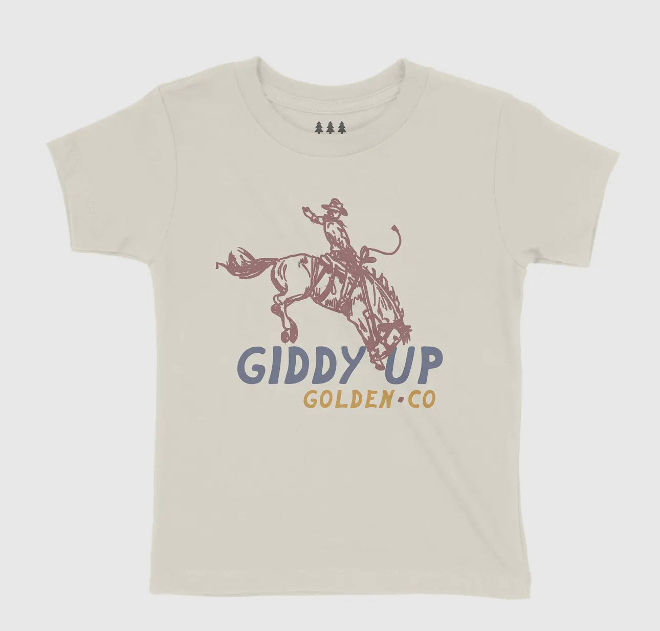 Giddy Up Cowboy Toddler Shirt - Wyoming
