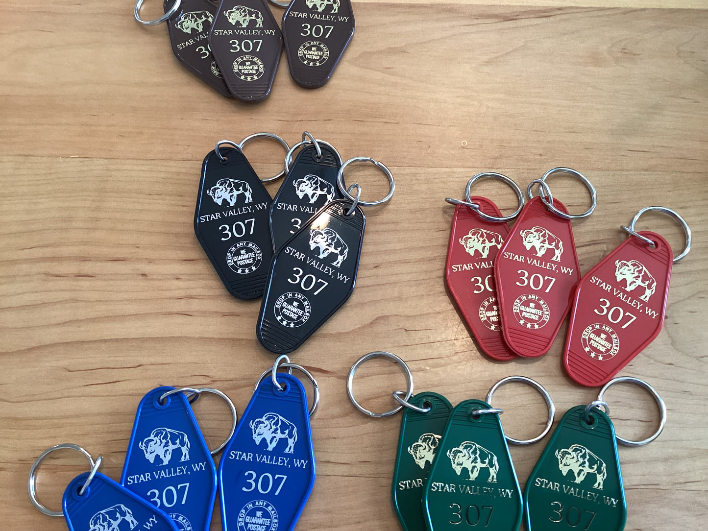 Motel Key Fobs - Star Valley / Jackson Hole