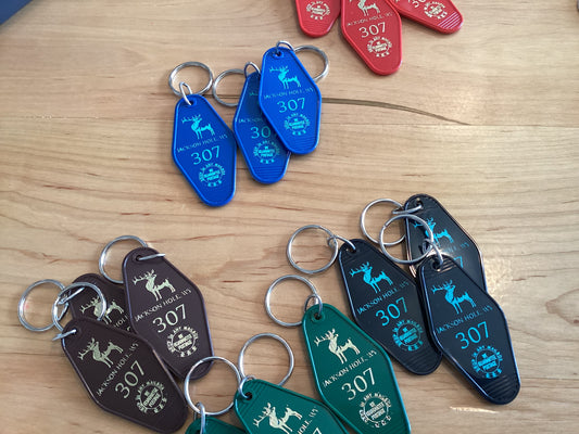 Motel Key Fobs - Star Valley / Jackson Hole