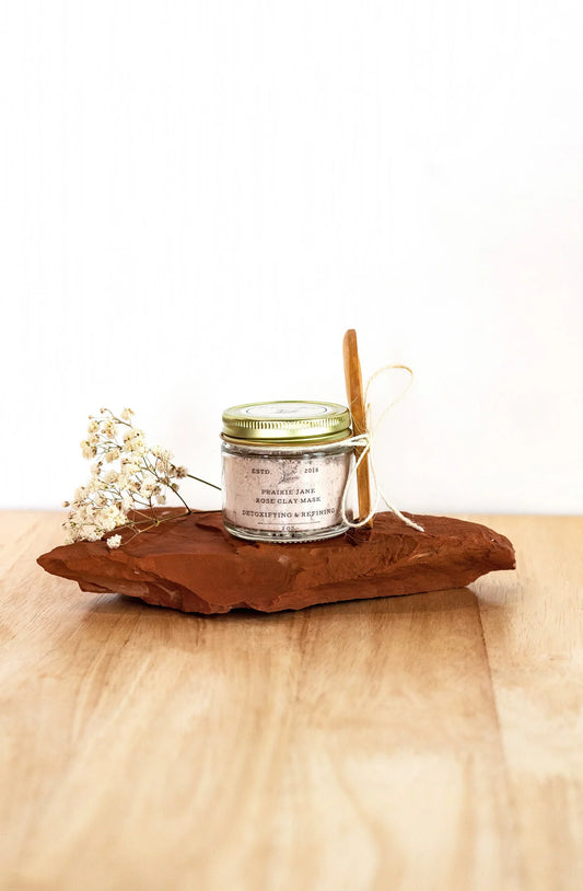 Rose Clay Mask - 2oz. - Detoxifying & Refining