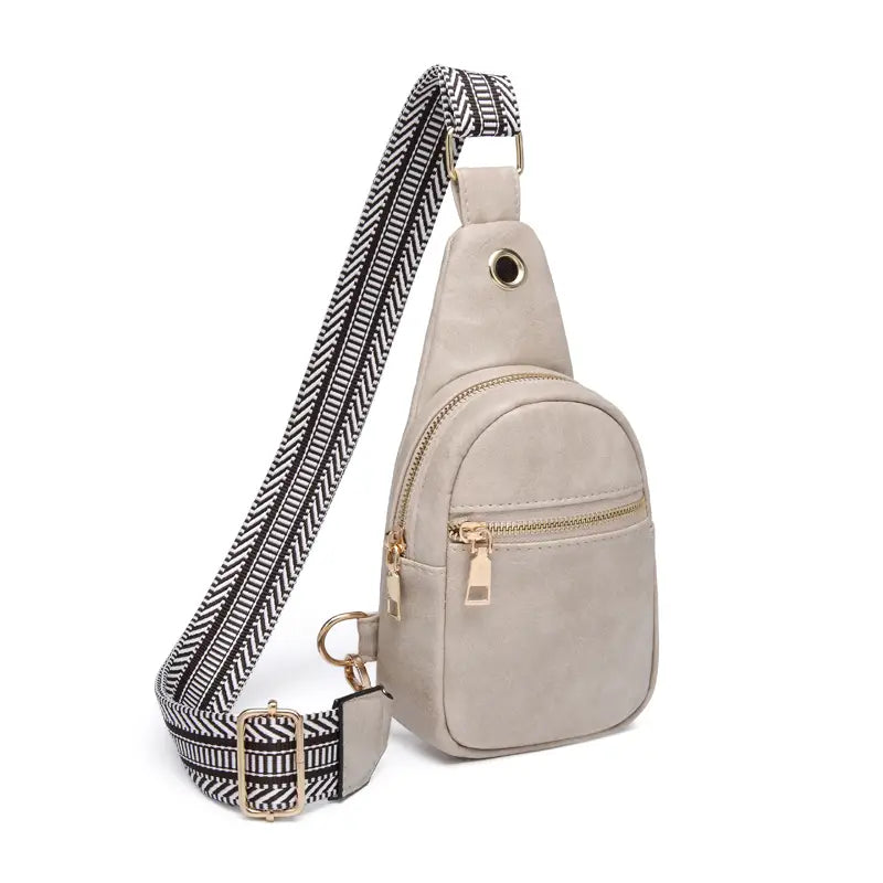 The Palmer | Sling Bag with Zipper Pocket