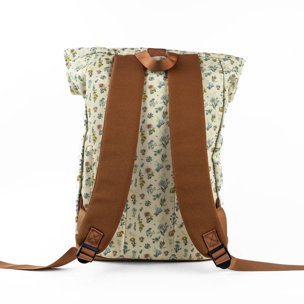 Adventure Anna Backpack - Spring Floral Cream