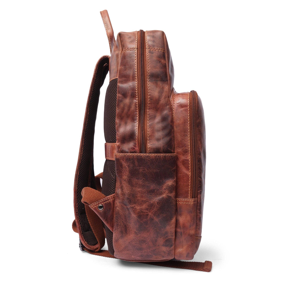 Oslo Leather Laptop Backpack 15.6"