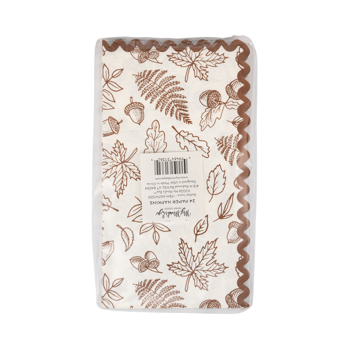 Fall Foliage Dinner Paper Napkins
