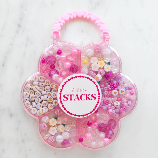Pretty in Pink Flower Bead Kit