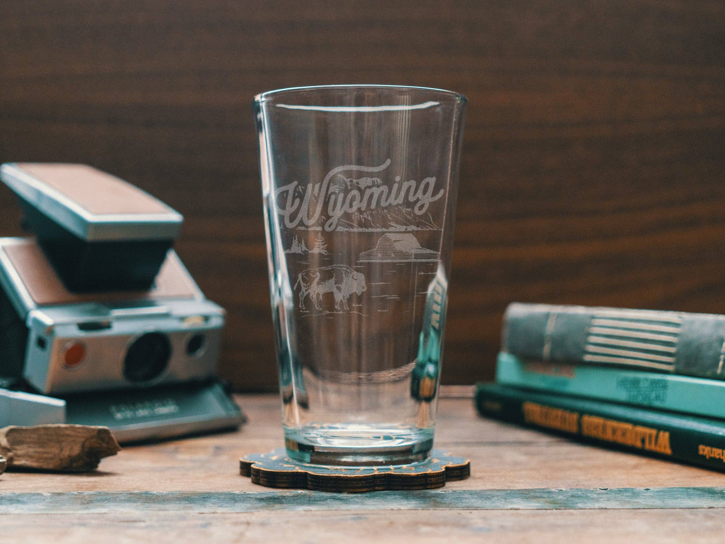 Wyoming State Drinking Glasses