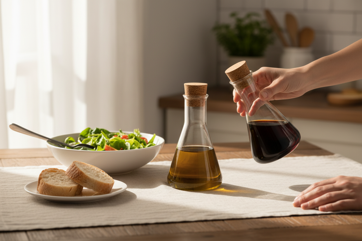 Oil And Vinegar Glass Set,  3.3"X 6"