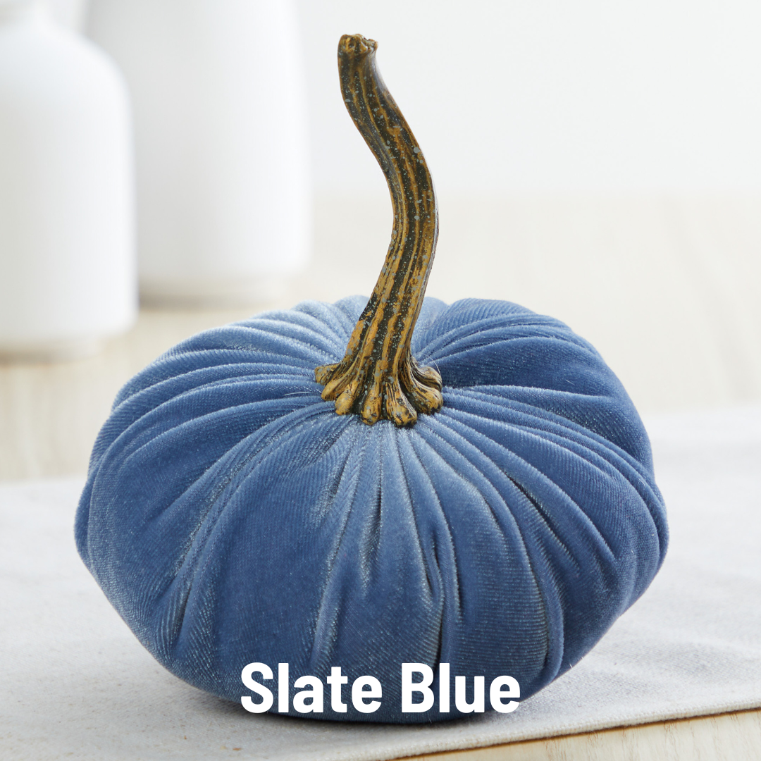 Pumpkin Small Velvet Fall