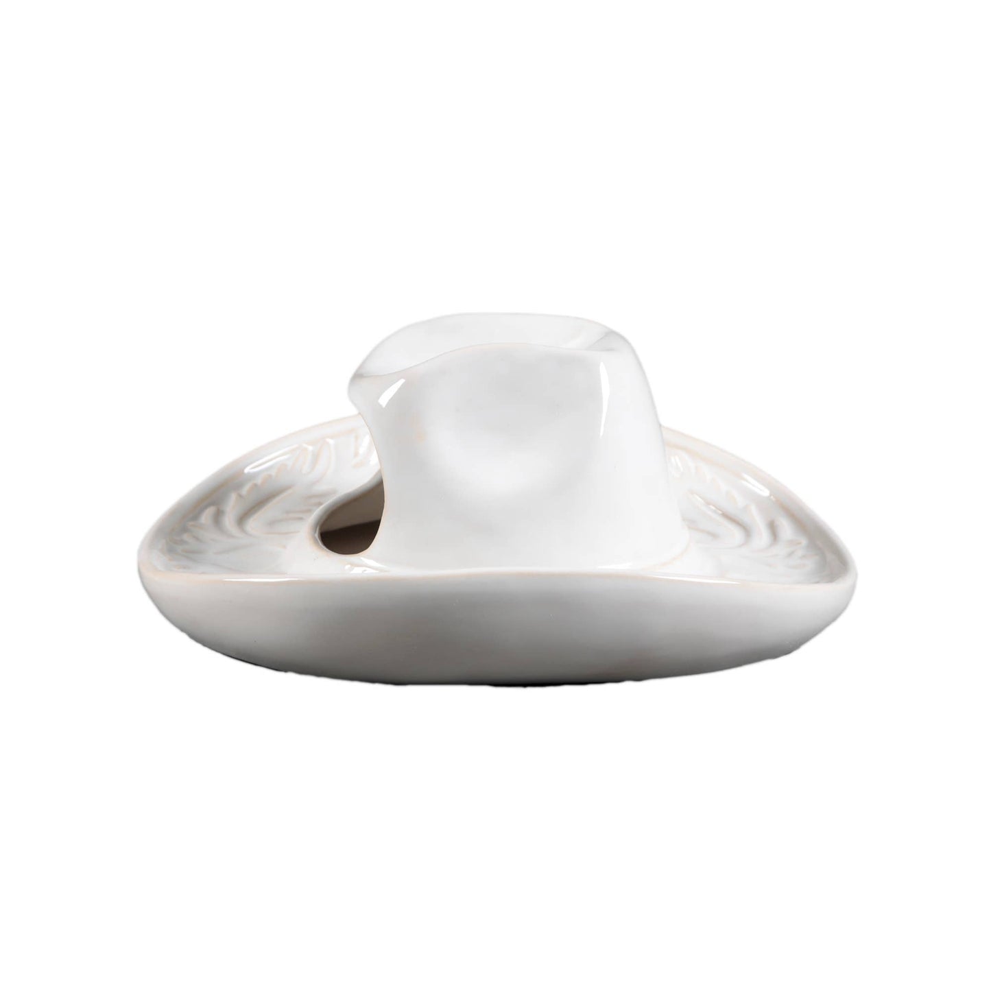 Cowboy Hat Hanging Vase 8"